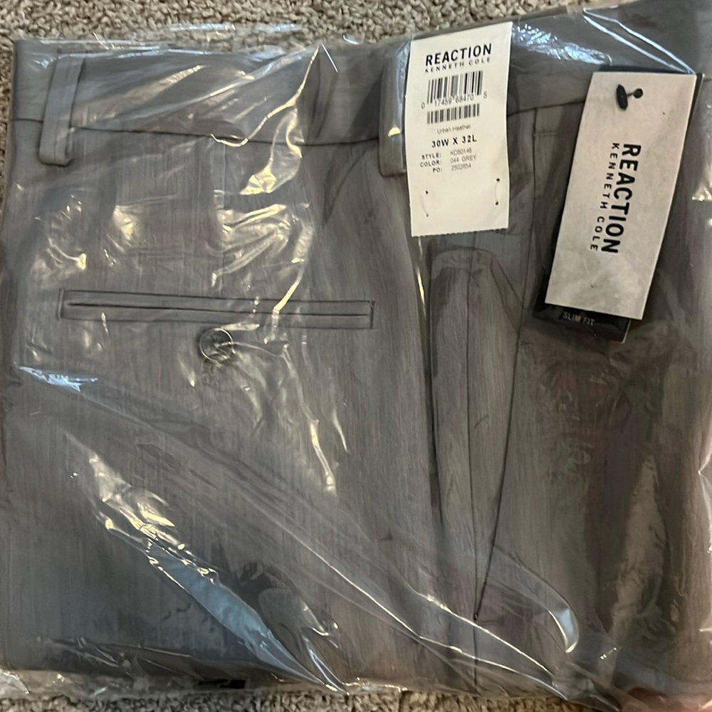Kenneth Cole reaction slim fit dress pants 30 x 32